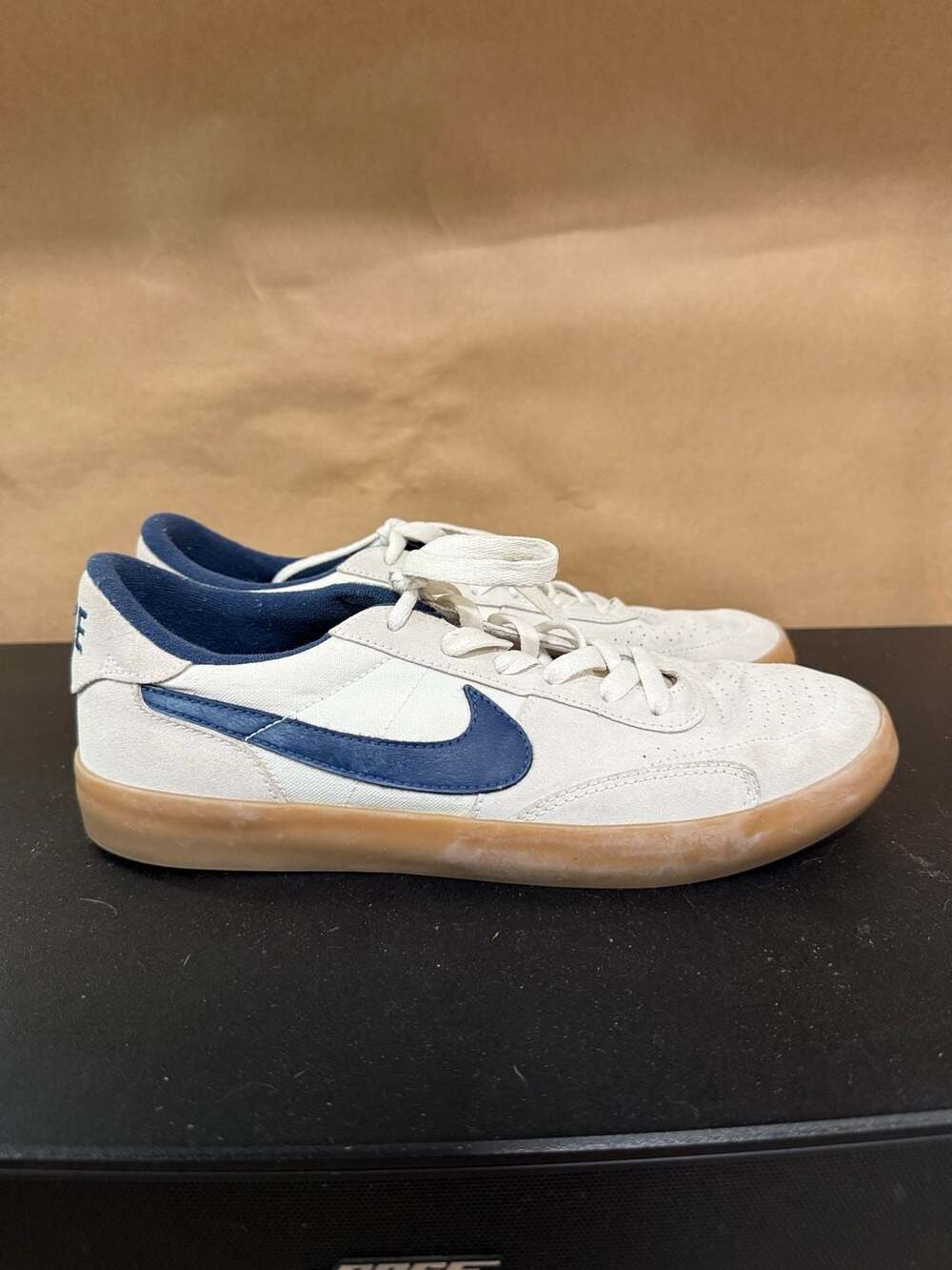 Nike SB Heritage Vulc Size 9 Summit White Navy